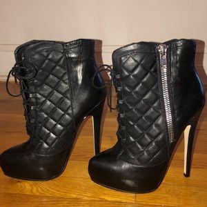 Bebe platform boots